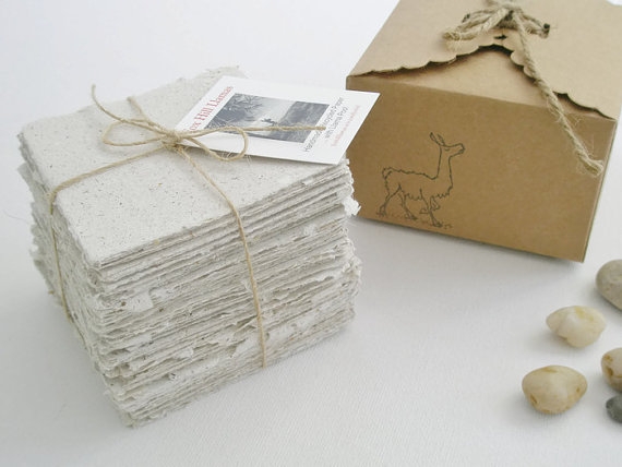 Handmade Recycled Paper