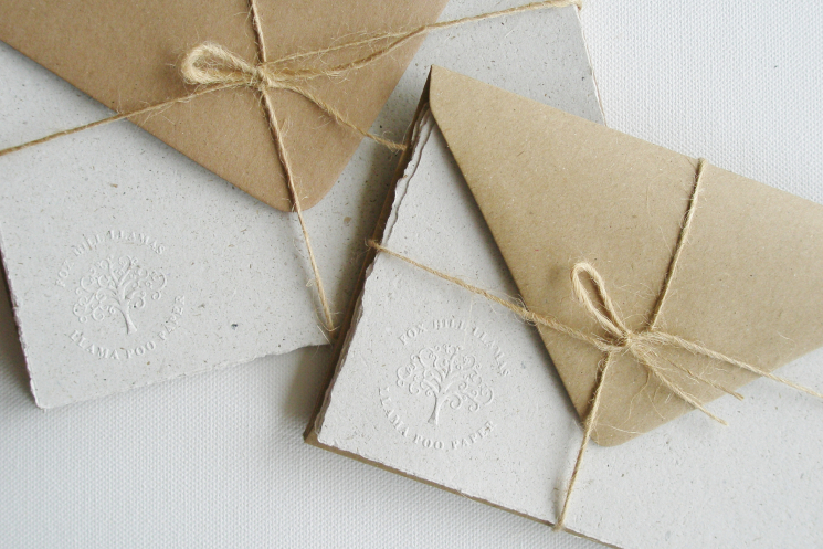 handmade writing paper