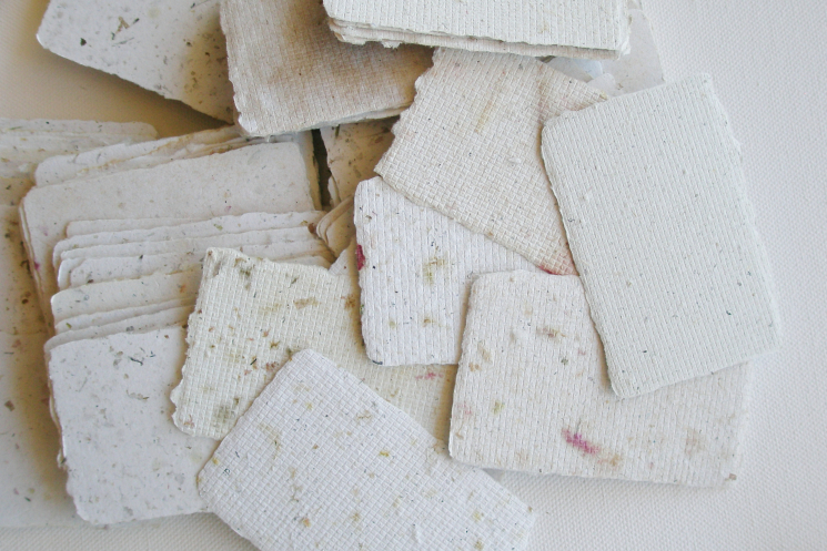 neutral tone handmade cards