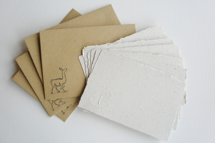 llama letter set