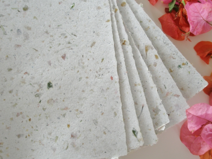 Handmade Recycled Paper