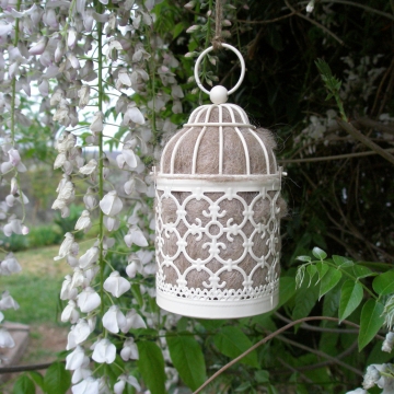 Bird Nester, Llama Fibre. Nesting Material to Attract Native Birds to your Garden. Outdoor lantern, Mother's Day, Gift Idea. Gift for Mum