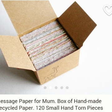 Boxed Paper