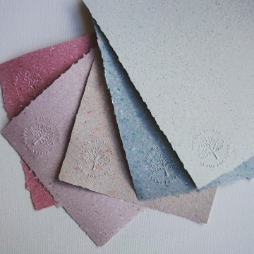 Llama Poo Paper - Embossed