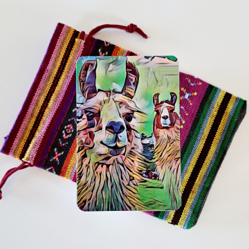 Llama Playing Cards