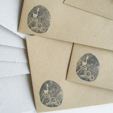 6x4" Llama Poo Paper Letter Set - No. 2