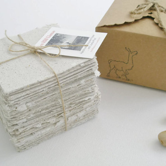 Handmade Recycled Paper