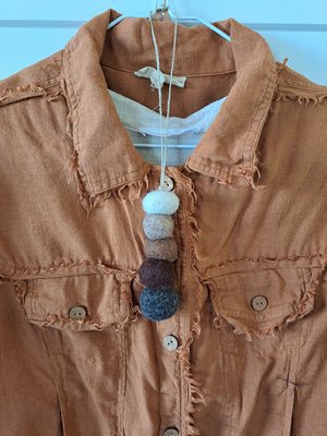 Hairy Llama Balls - Car mirror dangle