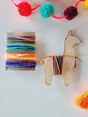 Llama Craft Activity