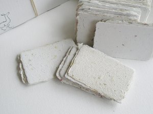 deckle edge place cards