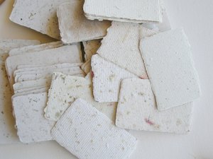 neutral tone handmade cards