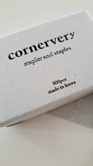 Corner Staples - Silver