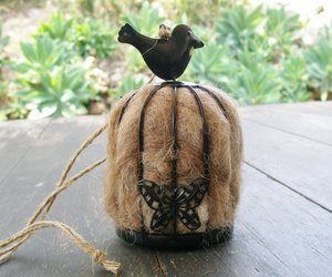 Llama Bird Nester, Bird Nesting Fibre, Nester, Nesting Material, Wildlife Nester, Garden Decor, Nature Garden, Garden Gifts, Bird Gift