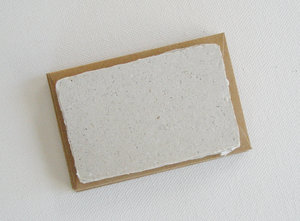 Llama Poo Paper Cards with Envelopes. Gift Card Set of 6 Gift Cards. Blank Mini Cards with Envelopes. Recycled and eco friendly