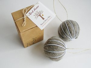 Bird Nester filled with Llama Fibre. Gardener gift. Nature Play Children's Gif. Nesting Material for native birds or aviary