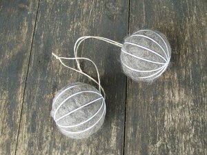 Bird Nester filled with Llama Fibre. Gardener gift. Nature Play Children's Gif. Nesting Material for native birds or aviary