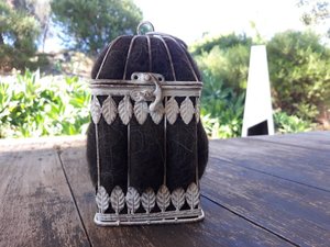 Birdcage Bird Nester, Llama Fibre, Nesting Material for Native Birds, Garden Gift for Mother, Bird Gift, Decorative Vintage Bird Cage