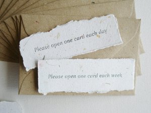 I Miss You Notes with Envelopes. Handmade Recycled Paper Love Messages. Mini Sentiment Cards for Long distance relationship