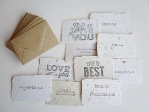 Parent's Note Set, Handmade Paper Love Notes and Envelopes, Homemade Encouragement Notes, for partner, wife, husband, Child, Student