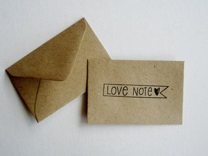 Parent's Note Set, Handmade Paper Love Notes and Envelopes, Homemade Encouragement Notes, for partner, wife, husband, Child, Student