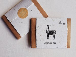 10 Mini Motivation Cards with Envelopes for Teachers, Handmade Recycled Paper Parent Notes for students, mentor encouragement or inspiration
