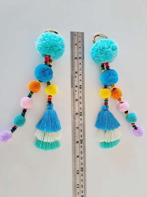 Colourful Llama / Alpaca Halter Tassels 