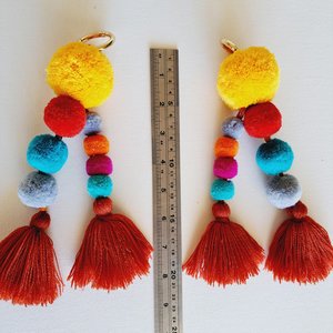 Colorful Llama Alpaca Halter Tassels