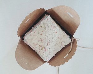 Hand-made Note Paper, Boxed, Hand Torn Recycled Paper, 100 sheets. Stocking Filler, gift boxed