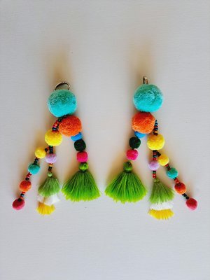 Llama Alpaca Clip on Accessories, Tassel set