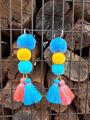 Colourful Llama / Alpaca Halter Tassels