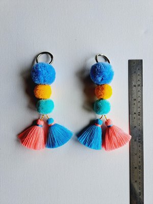 Colourful Llama / Alpaca Halter Tassels