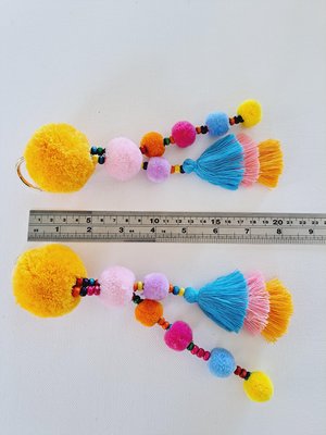 2 x Llama or Alpaca Decorative  Tassels for halter