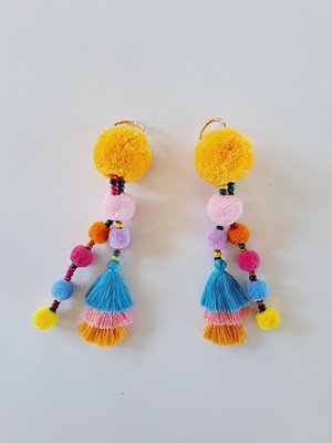 2 x Llama or Alpaca Decorative  Tassels for halter
