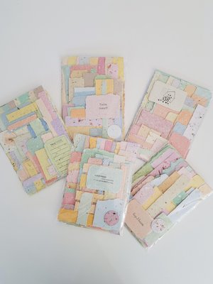 One random, mixed lucky dip mystery scrap pack of Handmade Recycled Waste Papers, Junk Journal papers, for scrapbooks, workshops, teachers.