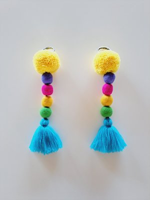 Colourful Llama / Alpaca Halter Tassels