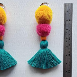 Llama Alpaca Clip on Accessories, Tassel set for halter