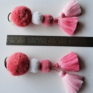 Pink Llama Alpaca Halter Tassels