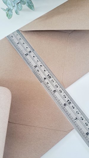 5 x Hand made recycled Paper Sheets with lawn clippings / grass, 5 x plain brown recycled 5x7" envelopes