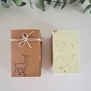 50 Handmade Recycled 2 x 3.5 inch Cards, Coloured Blank Homemade Paper