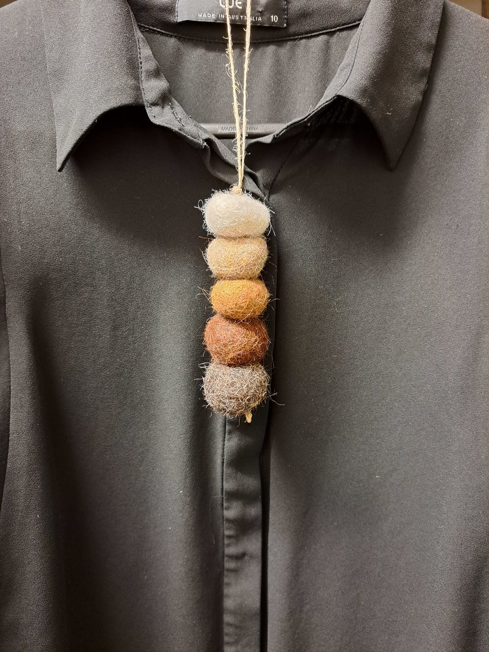 Hairy Llama Balls - Car mirror dangle