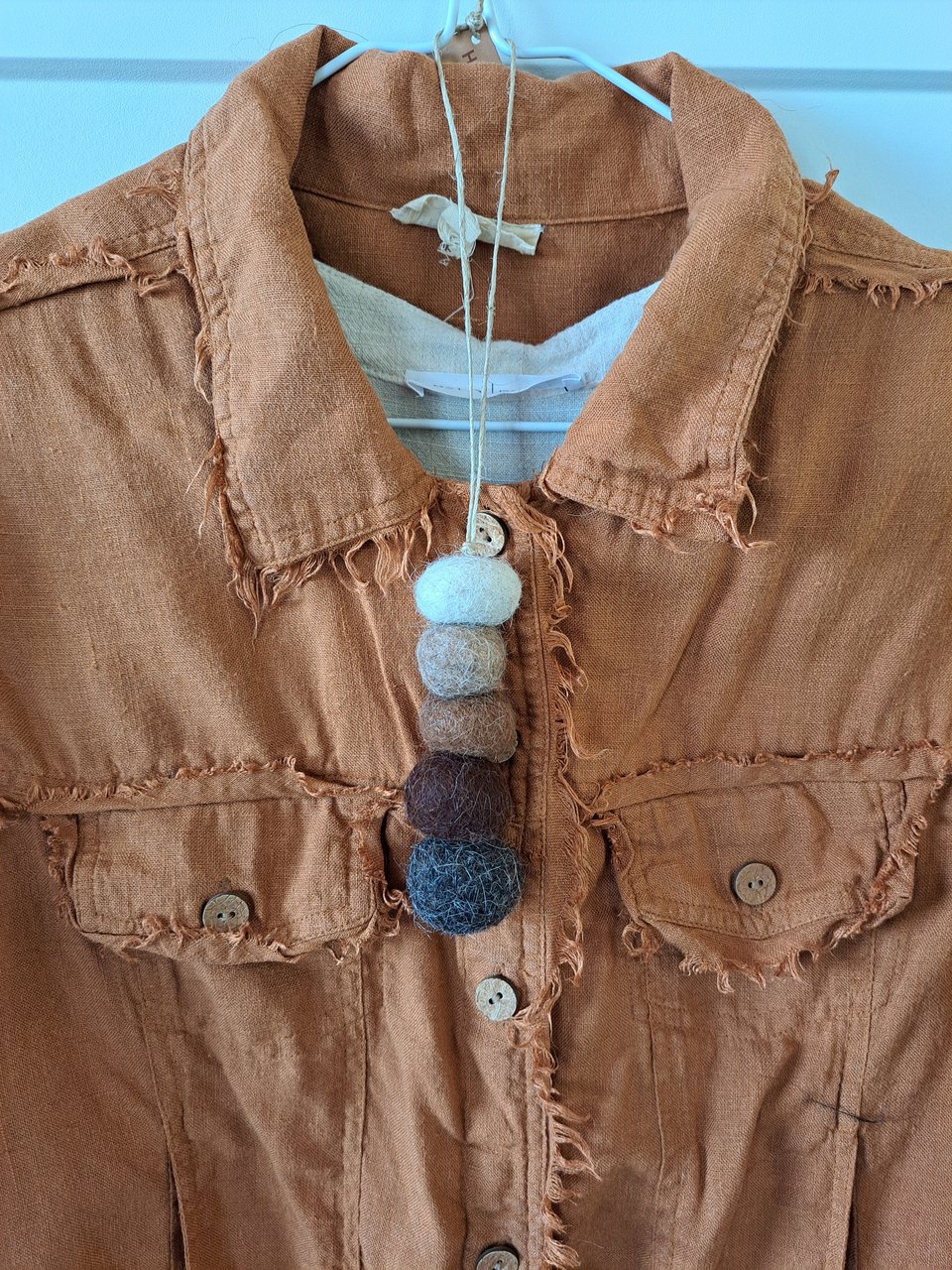 Hairy Llama Balls - Car mirror dangle