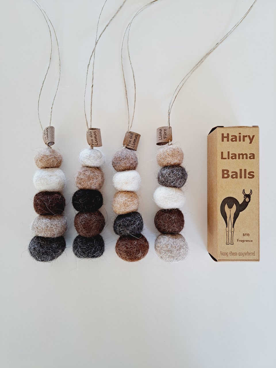 Felt car dangle, car freshener