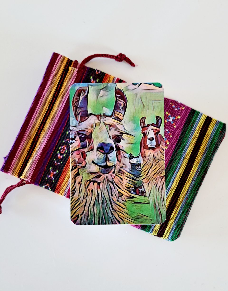 Llama Playing Cards