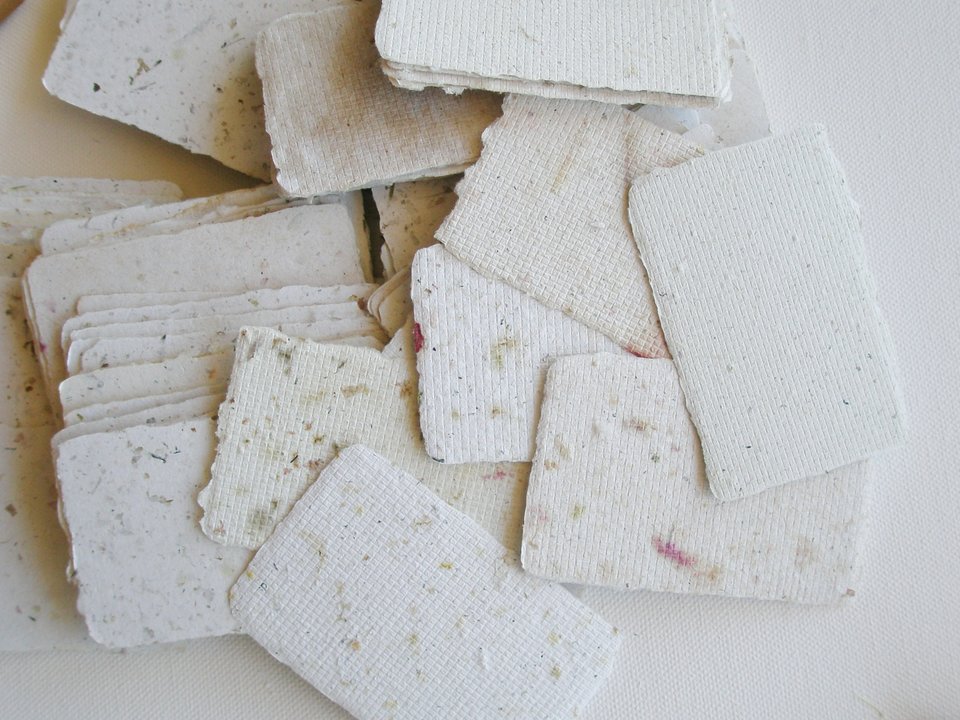 neutral tone handmade cards
