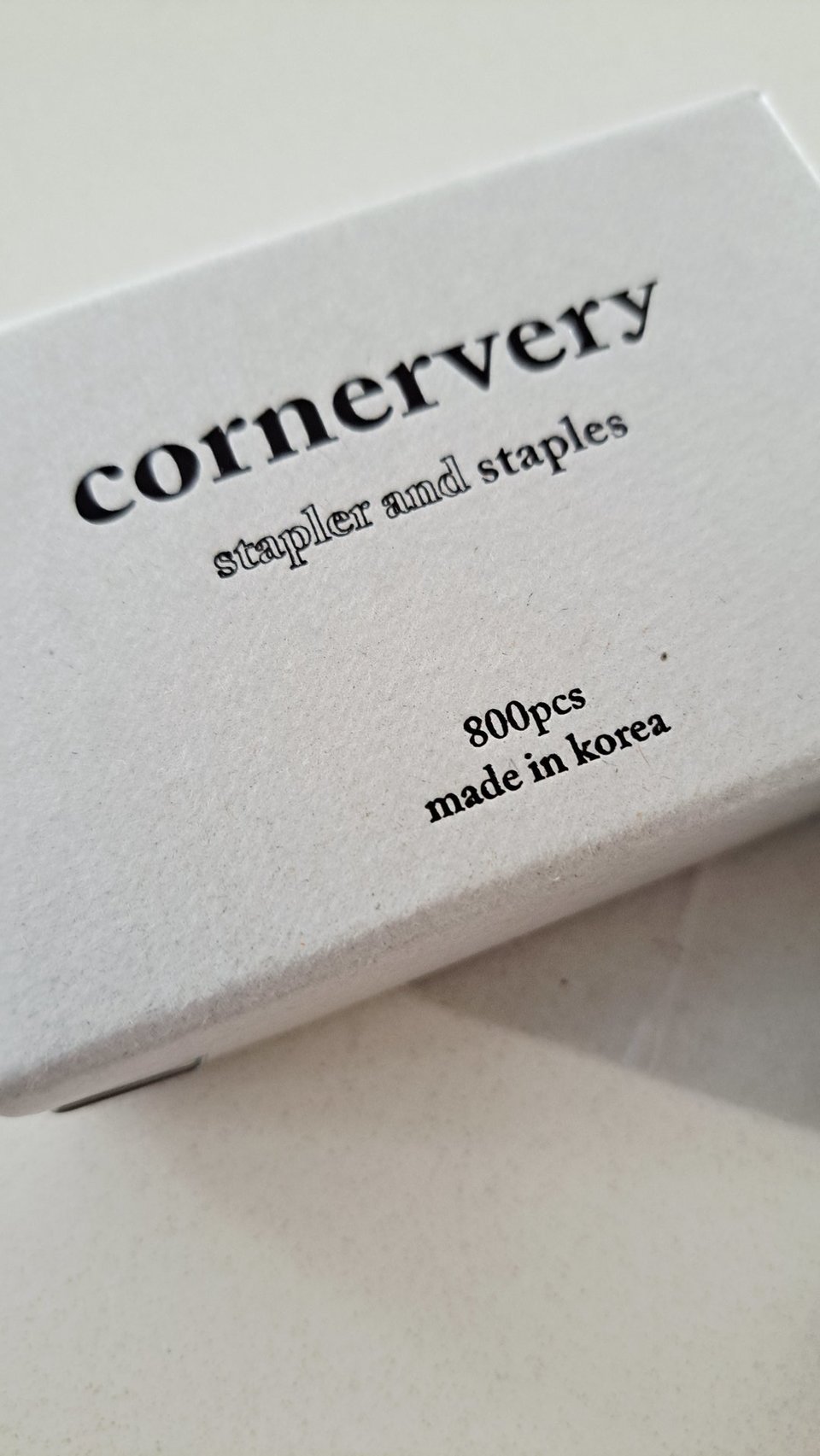 Corner Staples - Silver