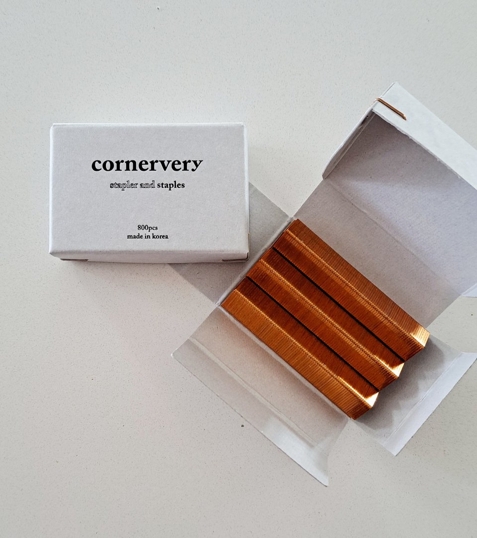 Corner Staples - Bronze