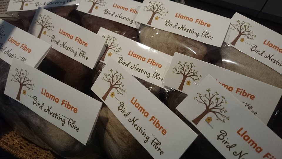 Bird Nesting Material. Llama Wildlife Nest Filler. Bird Nester Refill. Aviary Supplies