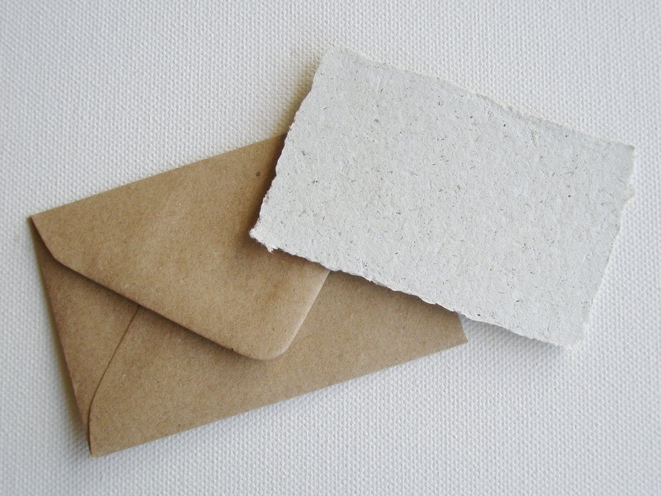 Card and envelope, Llama Poo Paper card, Handmade card, Recycled card, Gift Card, mini card, florist card, card with envelope, small card