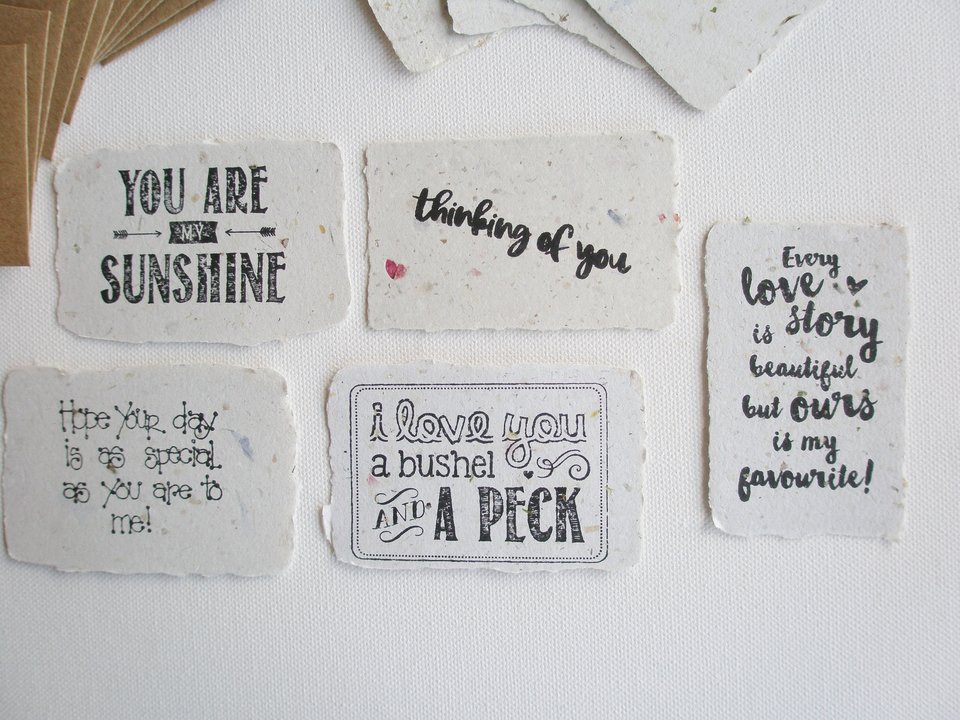 Love Notes with Envelopes. Handmade Paper Love Notes. Homemade Messages of love. Lover Gift for partner. Wife or husband 