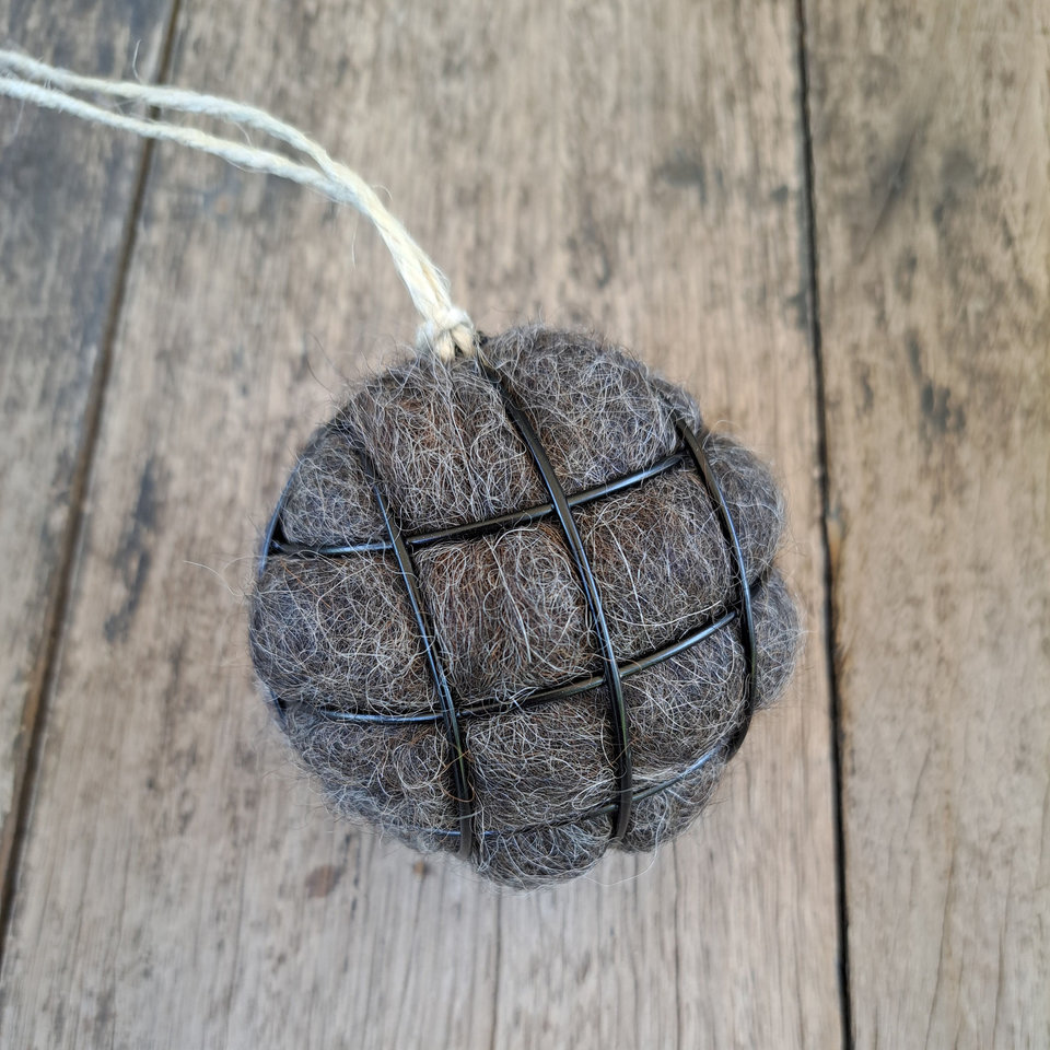 Bird Nester in Gift Box for Garden. Llama Nest Building Material for nature lover and backyard birds. Mothers Day Gift